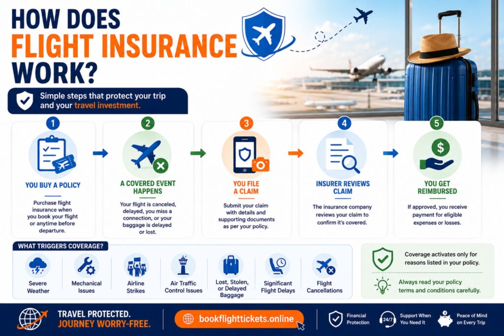 How does flight insurance work