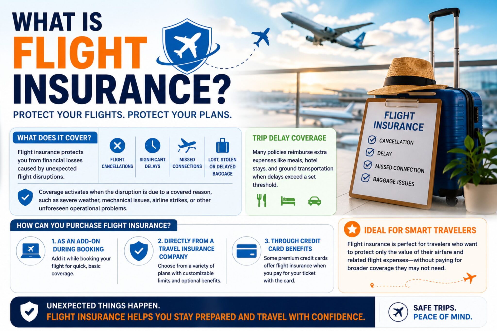 What Is Flight Insurance? Coverage, Exclusions & When It’s Worth It