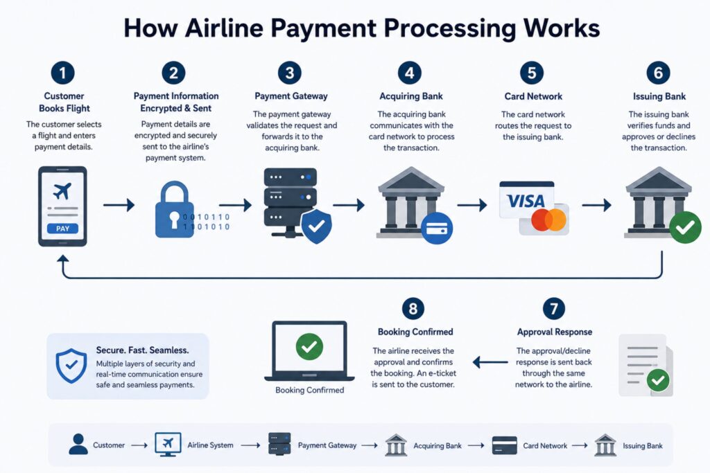 How Airline Payment Processing Works